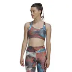 adidas Powerreact Training Medium-Support Allover Print Bra L