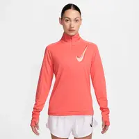 Nike Swoosh Womens Dri-FIT 1/2-Zip Running Mid Layer M