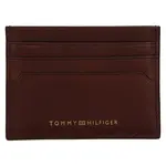 Kožený obal na karty Tommy Hilfiger Paul - hnědá