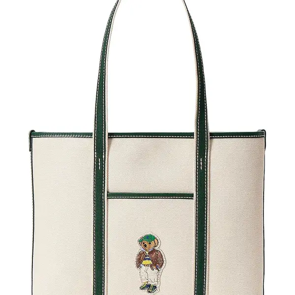 Kabelka Polo Ralph Lauren béžová barva, 428973078