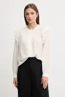 Košile Pepe Jeans dámská, béžová barva, regular, PL3051259