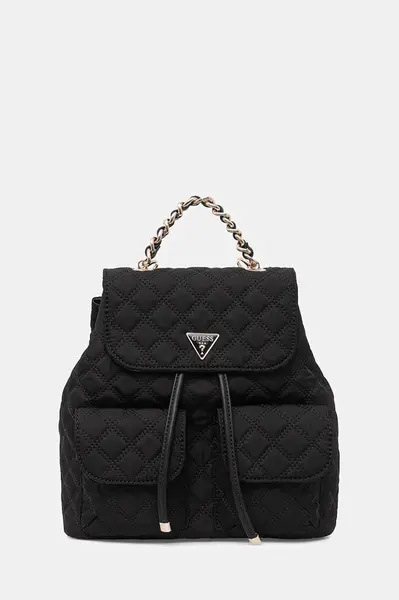 Batoh Guess GIULLY dámský, černá barva, malý, HWYQ96 73330