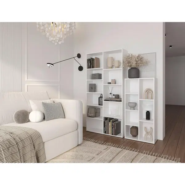 Boxxx REGÁL, bílá, 80/160/26 cm
