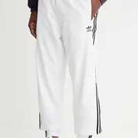 Tepláky adidas Originals Firebird pánské, bílá barva, s aplikací, JY1334