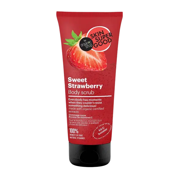ORGANIC SHOP Tělový peeling - Sladká jahoda 200 ml