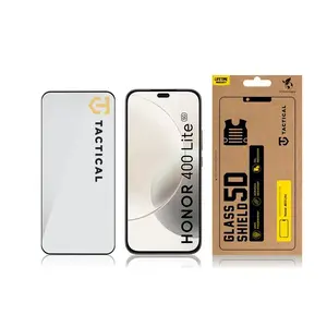 Tvrzené sklo Tactical Glass Shield 5D pro Honor 400 Lite, černá