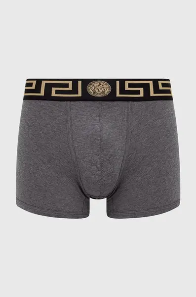 Boxerky Versace pánské, šedá barva, AU10028 A232741