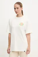 Bavlněné tričko 47 brand MLB New York Yankees dámské, bílá barva, BB016TMPEES646062SS