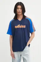 Tričko adidas Originals Jersey pánské, modrá barva, s potiskem, JD0812