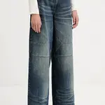 Džíny Guess Originals dámské, medium waist, W5YA2F D5R0D