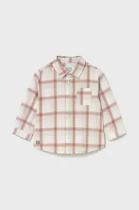 Dětská bavlněná košile Mayoral