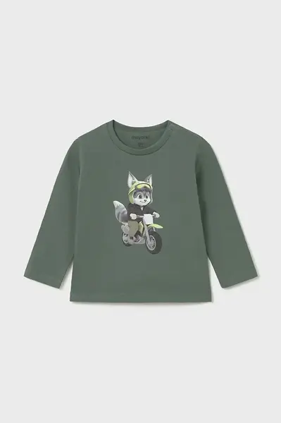 Bavlněné tričko s dlouhým rukávem Mayoral