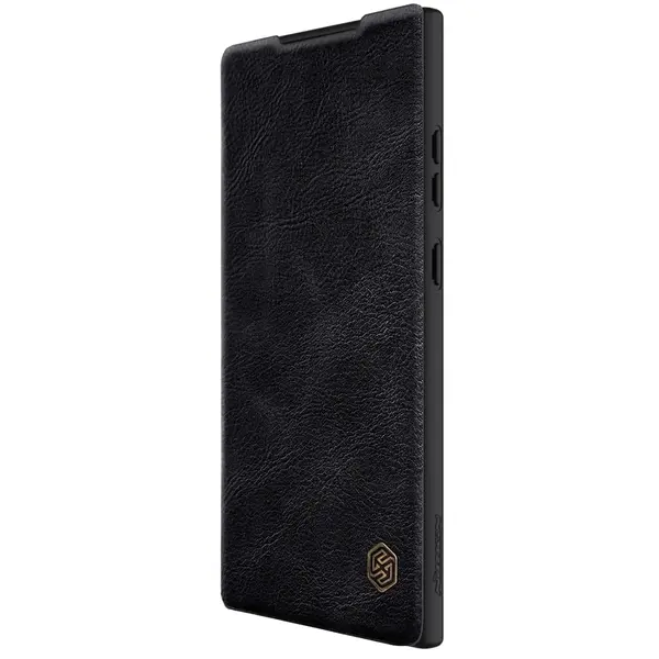 Flipové pouzdro Nillkin Qin Book PRO pro Samsung Galaxy S23 Ultra, černá