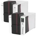 Evolis Primacy 2, SpringCard Crazy Writer HSP Contactless, dual sided, 12 dots/mm (300 dpi), smart, display, contactless, USB, Ethernet, kit (USB)