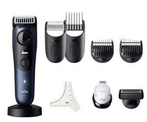 Zastřihovač vousů Braun Series 7 BT7540 - modrý + dárek zdarma