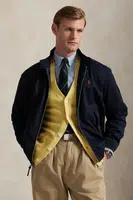 Bunda Polo Ralph Lauren tmavomodrá barva, přechodná, 710923261