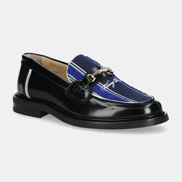 Mokasíny Filling Pieces Loafer Football pánské, černá barva, 44260011658