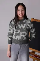 Dětský svetr Mayoral šedá barva, 7316