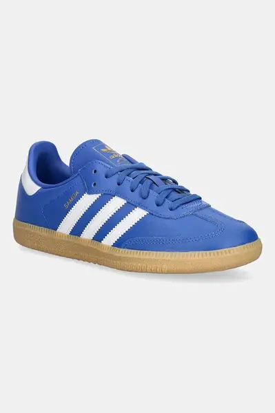 Dětské kožené tenisky adidas Originals SAMBA OG
