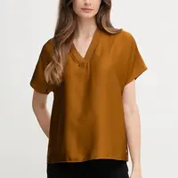 Halenka Joseph Ribkoff dámská, hnědá barva, hladká, 253921