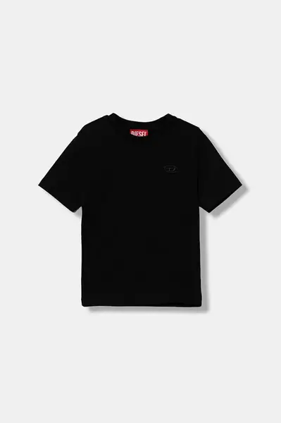 Dětské bavlněné tričko Diesel TBOGGYMEGOVALD OVER T-SHIRT bílá barva, s potiskem, J02276