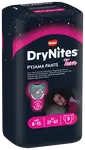 HUGGIES® Plenkové kalhotky Dry Nites pro děvčata s váhou 27–57 kg 9 ks