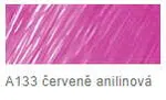 Štětečkový popisovač Faber-Castell – 133 červený anilinový