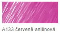 Štětečkový popisovač Faber-Castell – 133 červený anilinový
