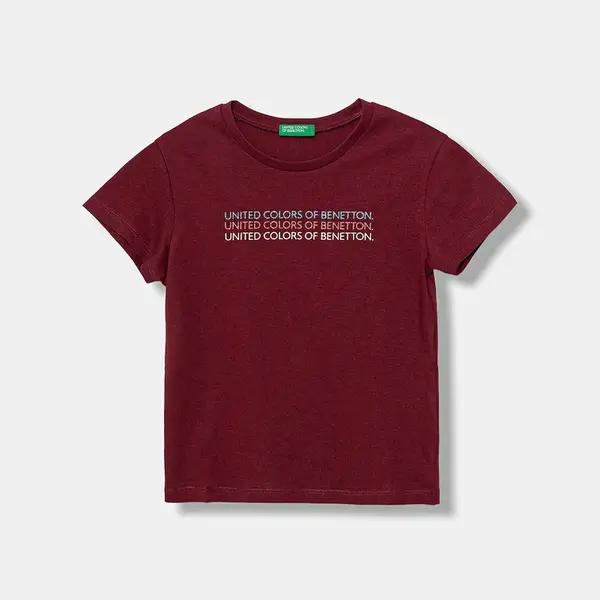 Dětské bavlněné tričko United Colors of Benetton