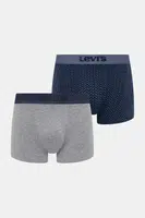 Boxerky Levi's 2-pack tmavomodrá barva, 37149-1112