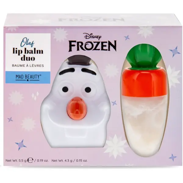 Mad Beauty Frozen Olaf balzám na rty duo