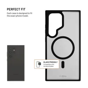 Zadní kryt FIXED MagMisty s podporou Magsafe pro Samsung Galaxy S24 Ultra, černá