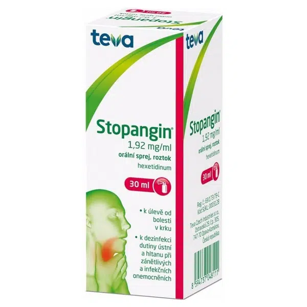 STOPANGIN Ústní sprej 1.92mg/ml 30 ml
