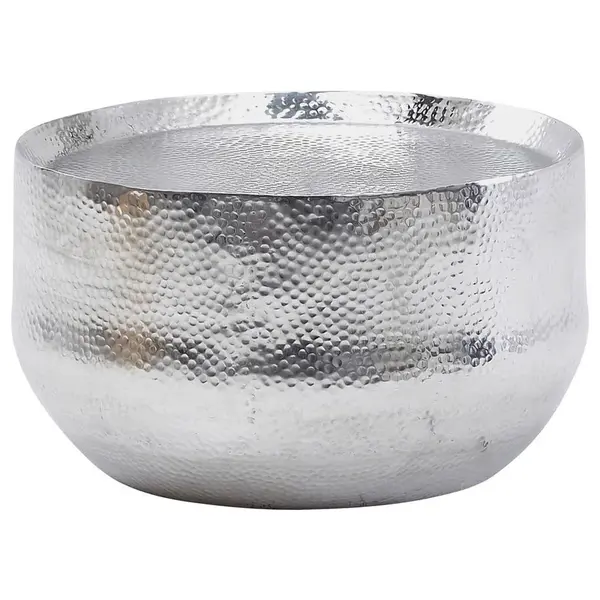 MID.YOU KONFERENČNÍ STOLEK, barvy stříbra, kov, 60/60/35 cm