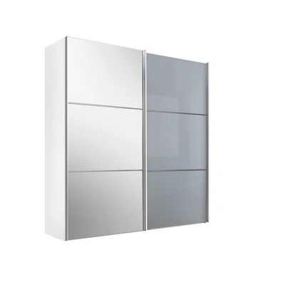 Moderano SKŘÍŇ S POSOUVACÍMI DVEŘMI, bílá, světle šedá,