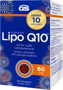 GS Koenzym Lipo Q10 60 mg 70 kapslí