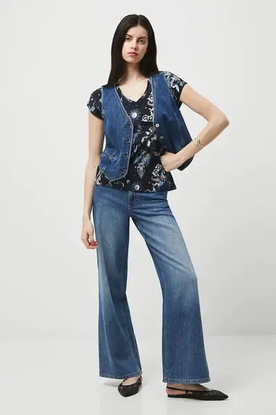 Bavlněné tričko Medicine dámské, černá barva