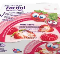 FORTINI Creamy fruit multi fibre červené ovoce 4 x 100 g