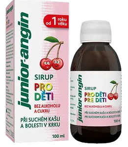 JUNIOR-ANGIN sirup pro děti 100 ml
