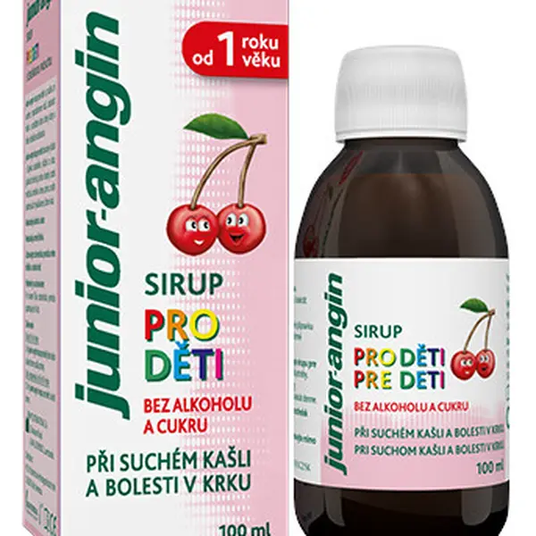 JUNIOR-ANGIN sirup pro děti 100 ml