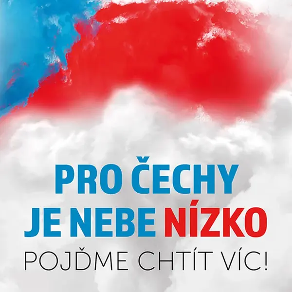 Kniha: Pro Čechy je nebe nízko od Hampl Mojmír