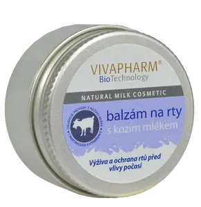 VIVAPHARM Balzám na rty s kozím mlékem 25 ml