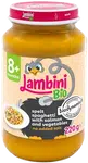 LAMBINI BIO Demeter příkrm špaldové špagety, zelenina a losos 220 g