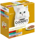 GOURMET Gold konzerva pro kočky - Mix Multipack 8 x 85 g