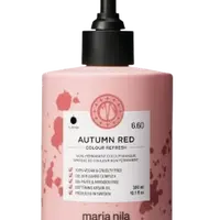 MARIA NILA Colour Refresh Autumn Red vyživující maska bez permanentních barevných pigmentů 6.60, 300 ml