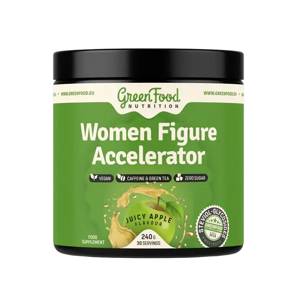 GREENFOOD NUTRITION Women Figure Accelerator, juicy apple 240 g
