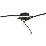 Stropní LED osvětlení Tansy 60 cm, černé