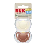 NUK for NATURE dudlík latex 6-18m. BOX 2 ks