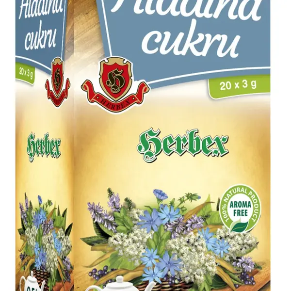 HERBEX Hladina cukru sáčky 20 x 3 g