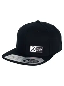 Meatfly kšiltovka Gruman Premium Snapback Brand Black | Černá | Velikost One Size